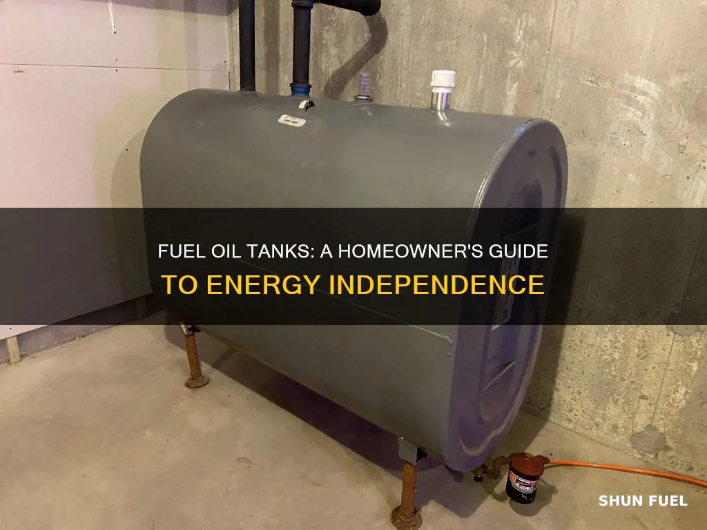 why have fuel oil tank in home