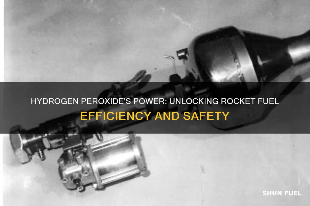 why hydrogen peroxide is used in rocket fuel