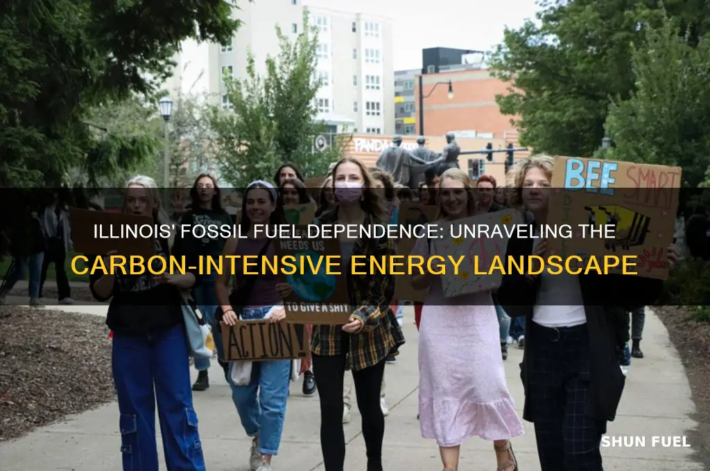 why illinois still mainly uses fossil fuels and carbon