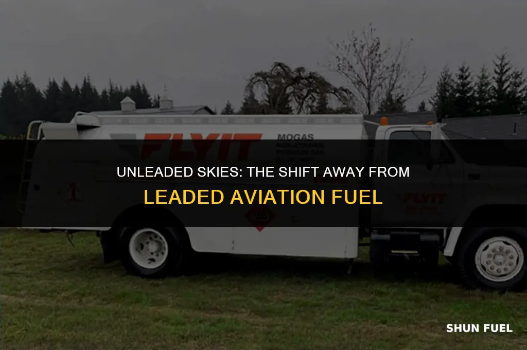why is aviation fuel leaded