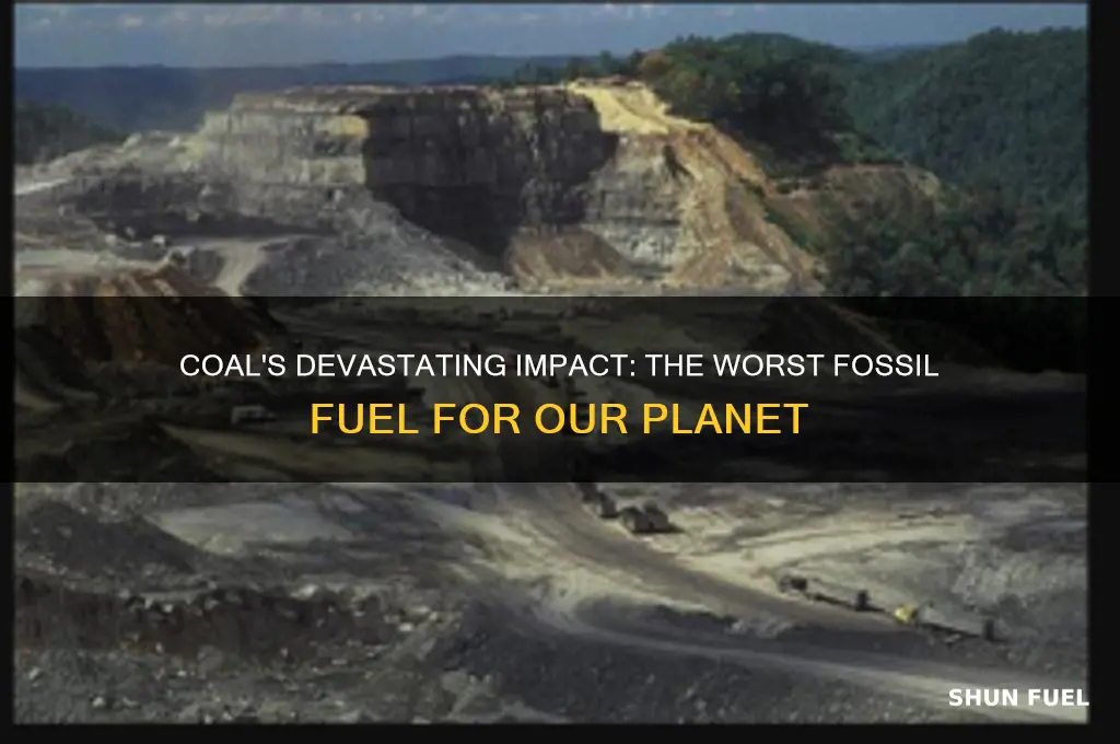 why is coal the worst fossil fuel