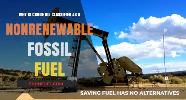 Crude Oil: A Nonrenewable Fossil Fuel and Its Finite Nature