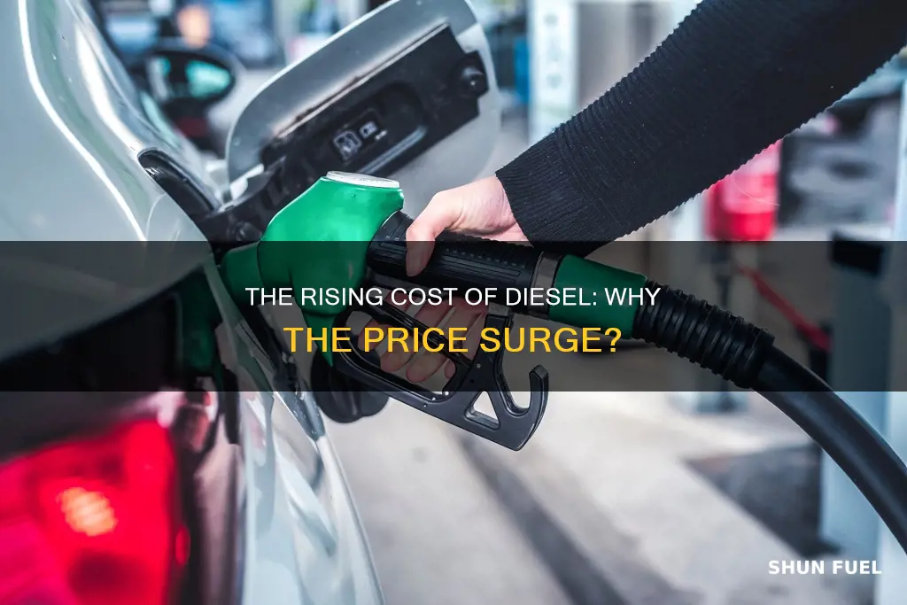 why is diesel fuel going up