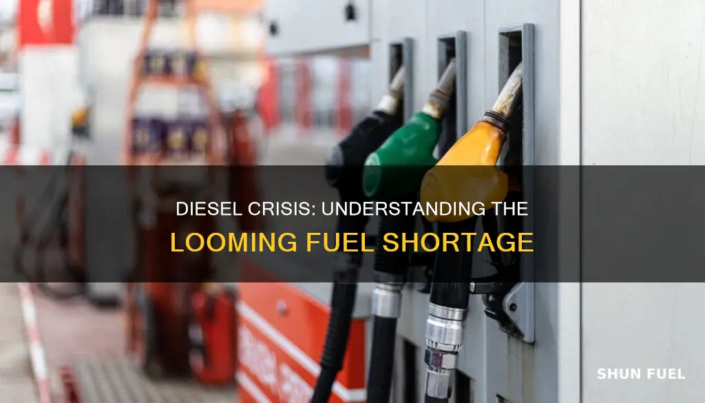 why is diesel fuel running out