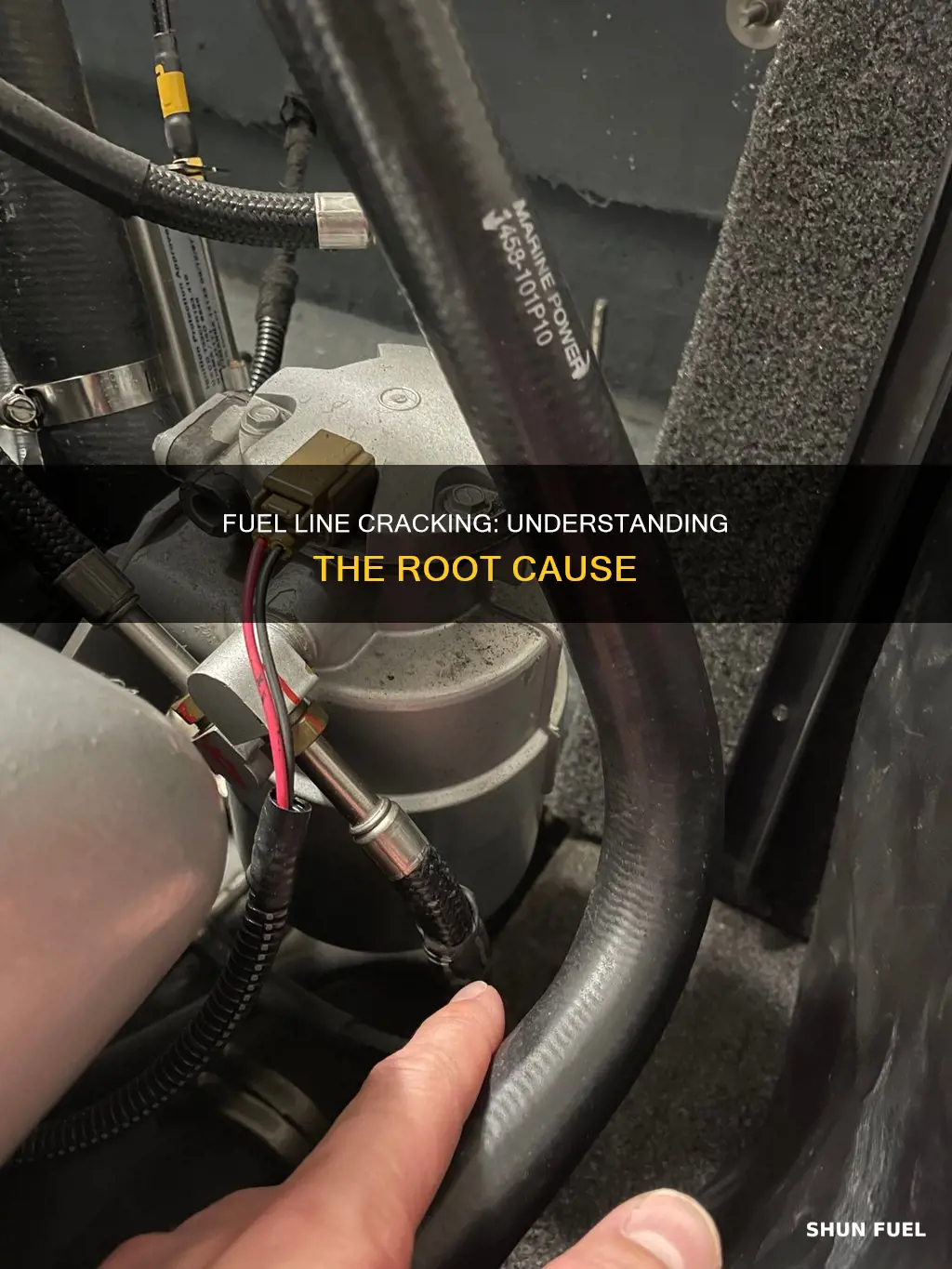 why is fuel line cracking