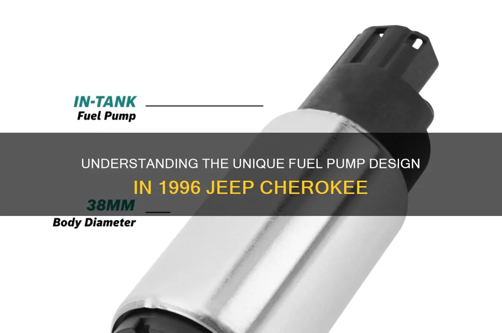 why is fuel pump different on 1996 jeep cherokee