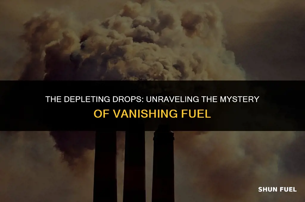 why is fuel running out