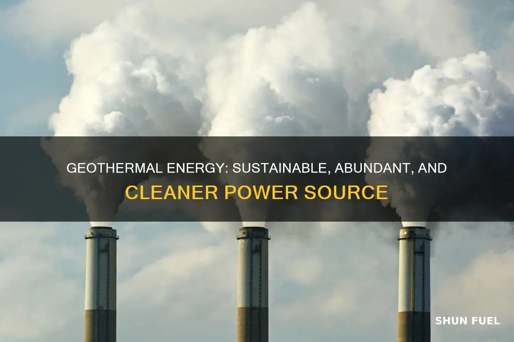 why is geothermal energy better than fossil fuels