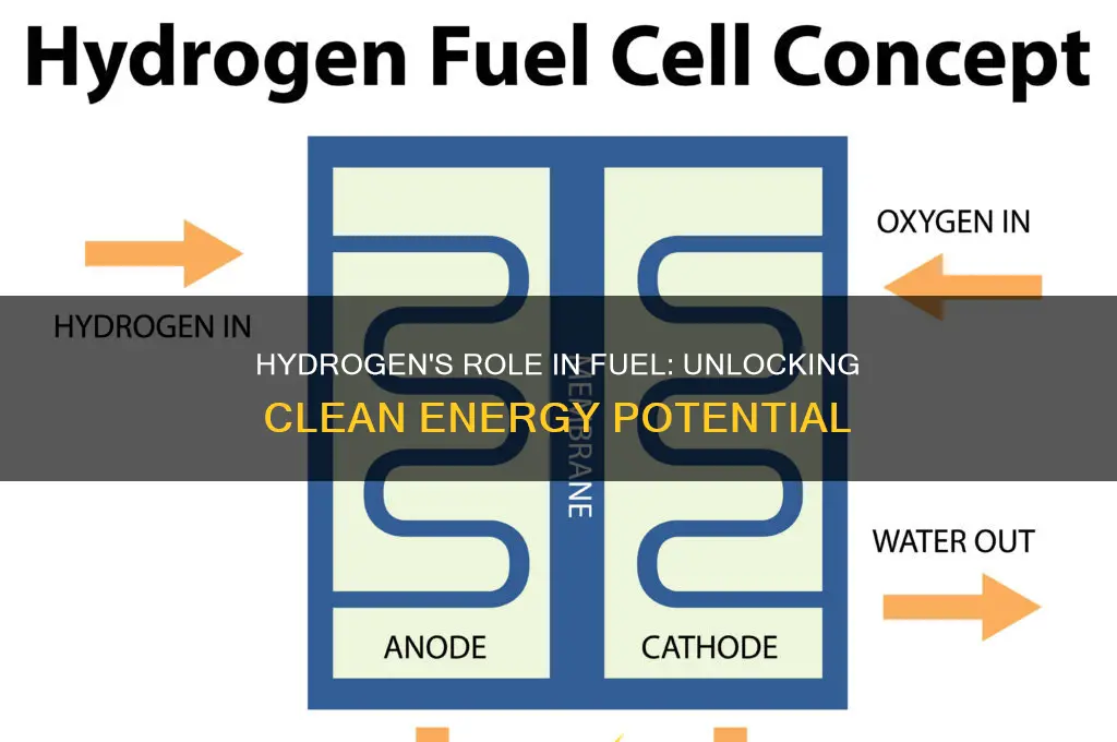 why is h used in fuel