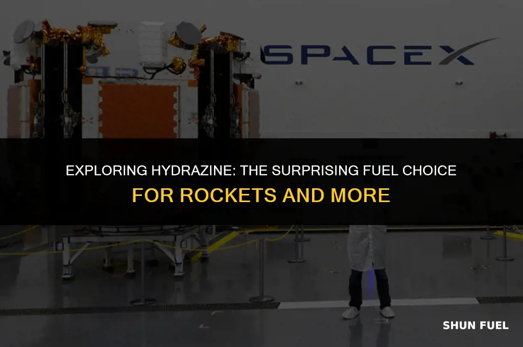 why is hydrazine a fuel