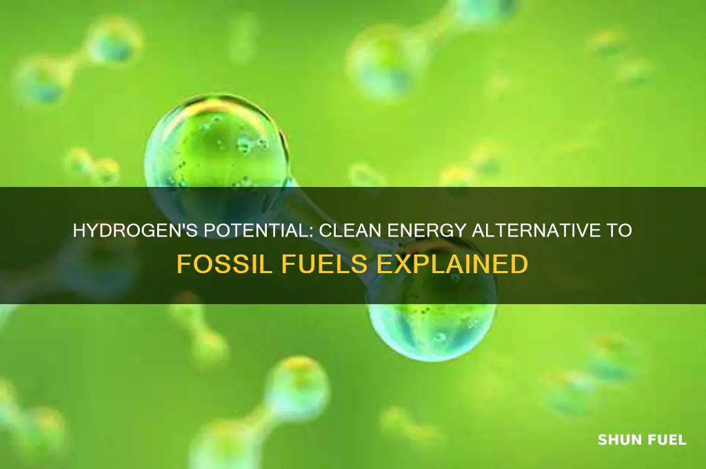why is hydrogen useful as an alternative to fossil fuels