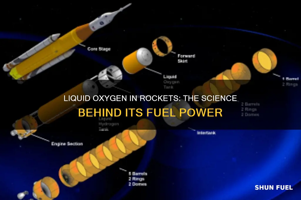 why is liquid oxygen used as rocket fuel
