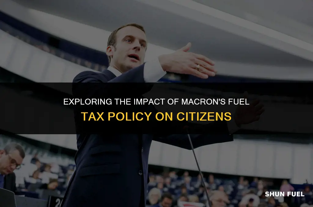 why is macron tax fuel
