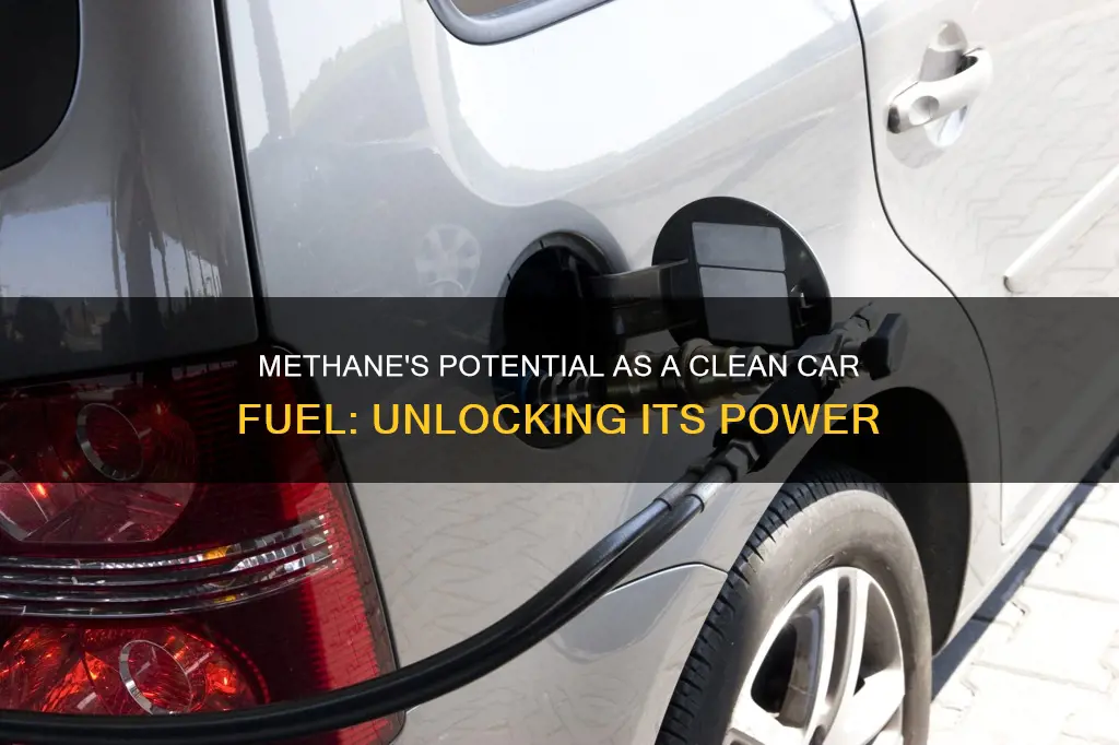 why is methane not used as a fuel for cars