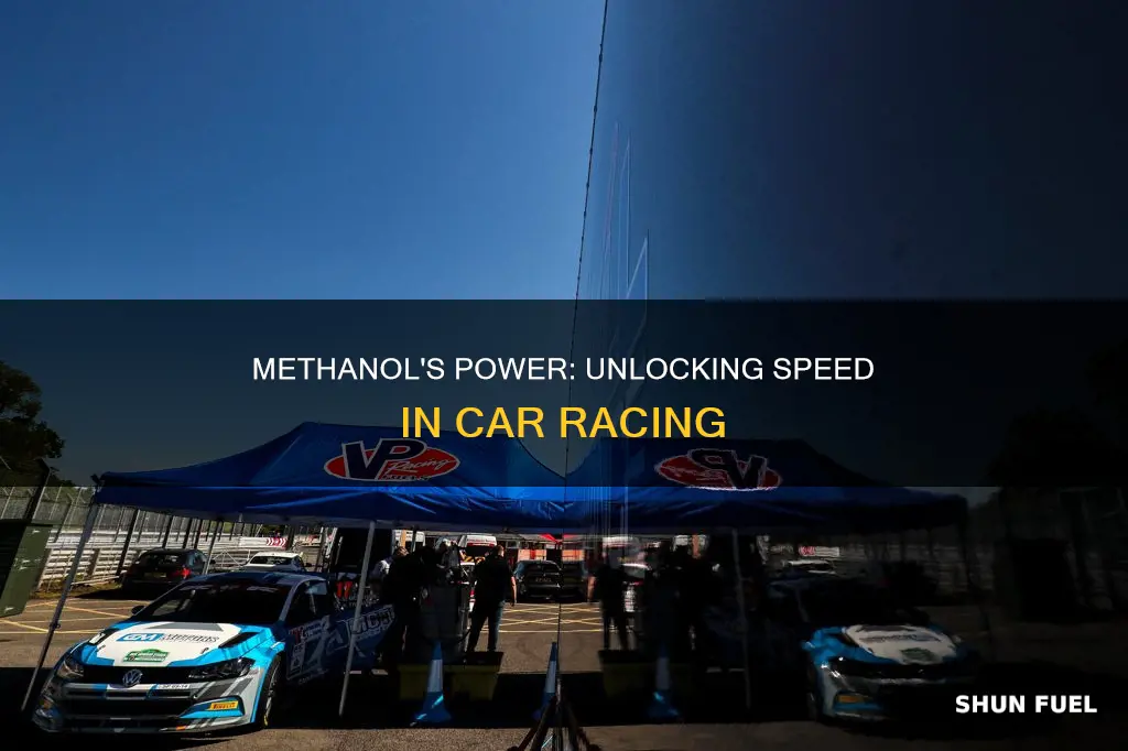 why is methanol used as a fuel in car racing