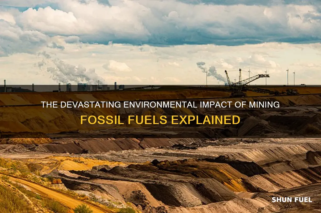 why is mining fossil fuels bad