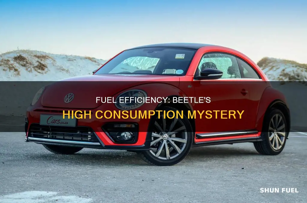 why is my beetle using so much fuel