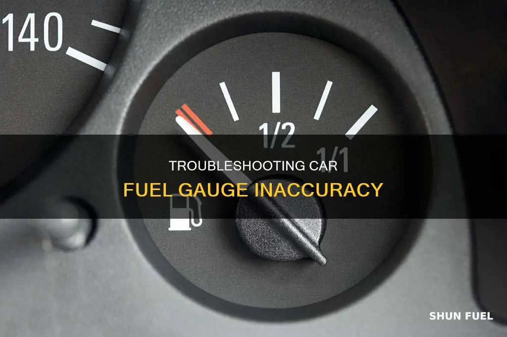 why is my car fuel gauge not reading correctly