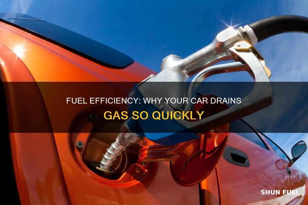 why is my car losing fuel so fast
