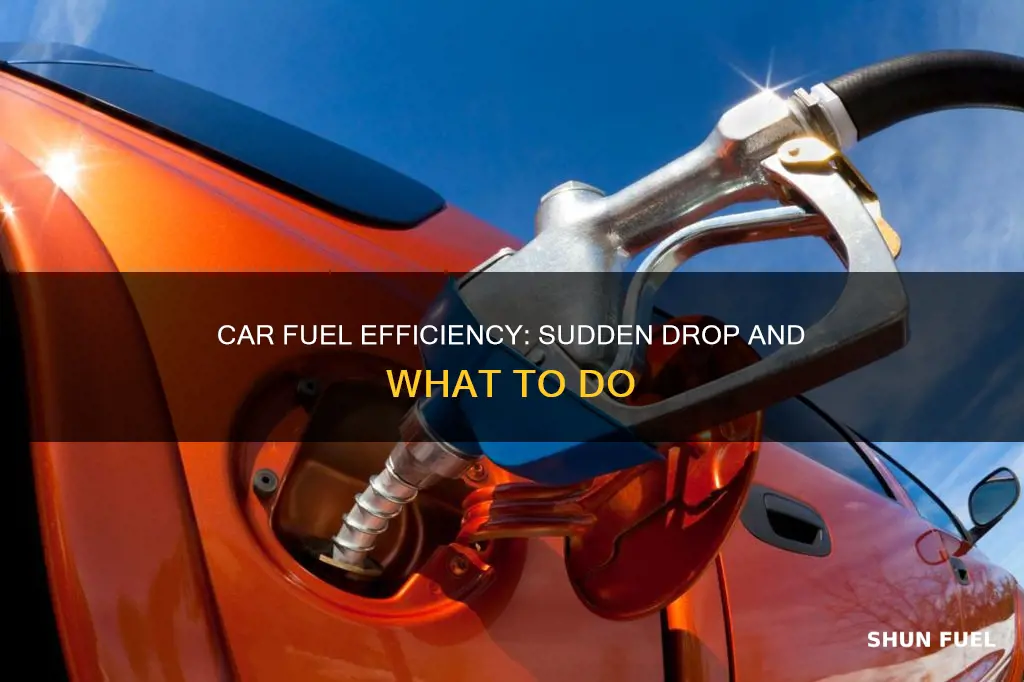 why is my car suddenly using more fuel
