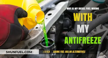 Troubleshooting Diesel Fuel and Antifreeze Mixing