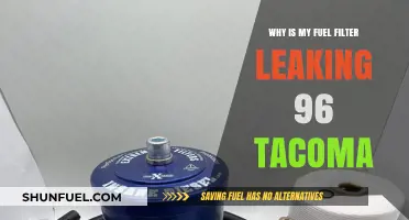 Fuel Filter Leaks: 96 Tacoma's Common Problem