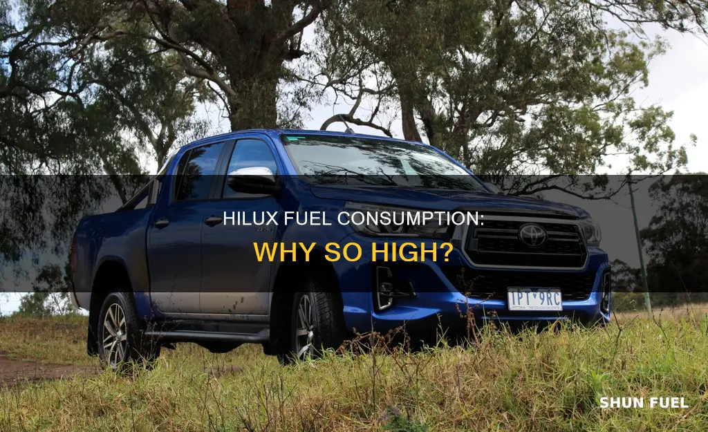 why is my hilux using so much fuel
