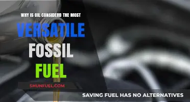 Oil's Unmatched Versatility: Exploring Its Dominance as a Fossil Fuel