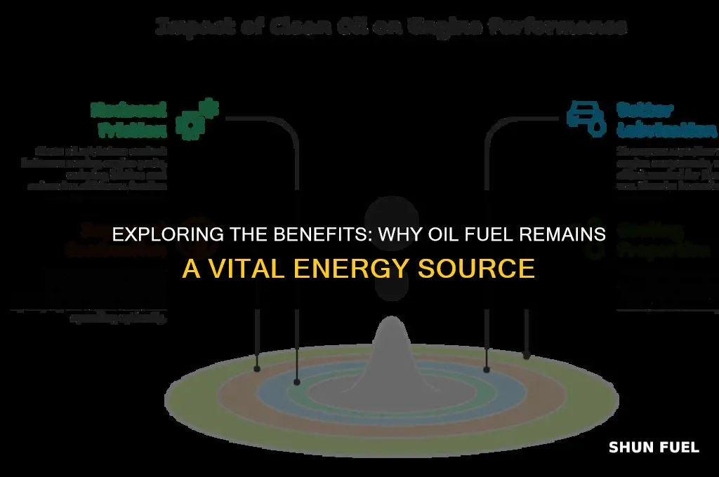 why is oil fuel good