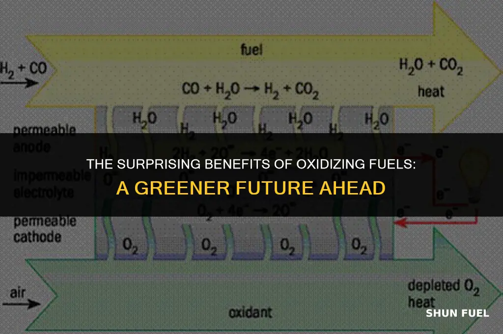 why is oxidizing fuels good