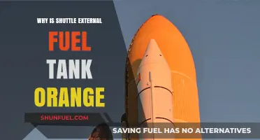 Shuttle Tank's Orange Color: A Safety Measure