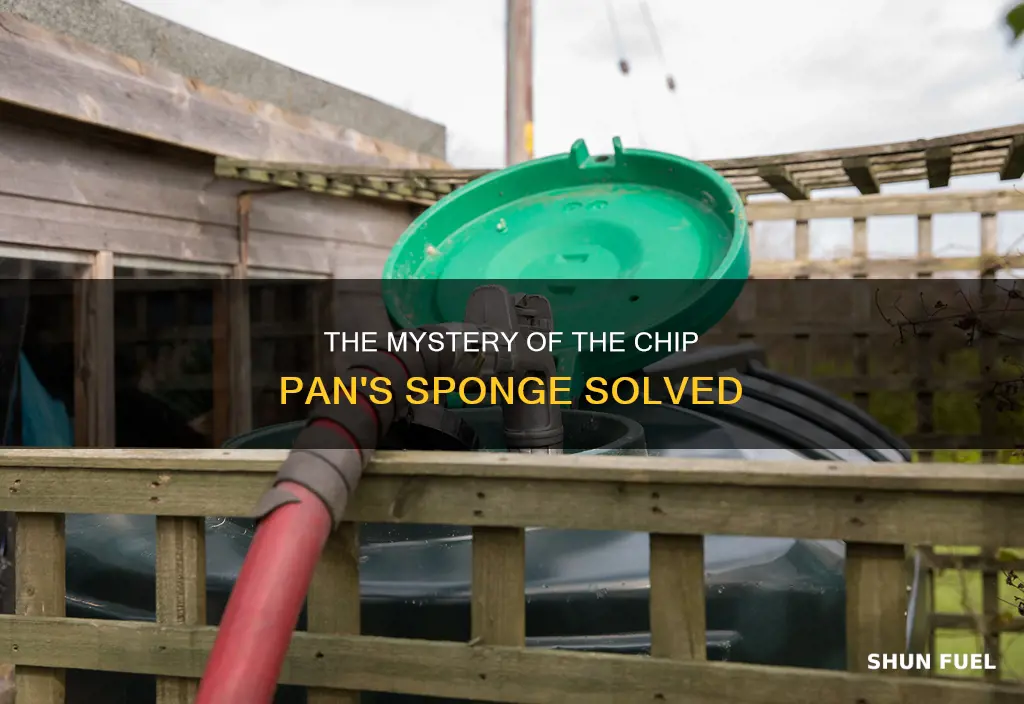 why is there a spunge in a chipper fuel tank