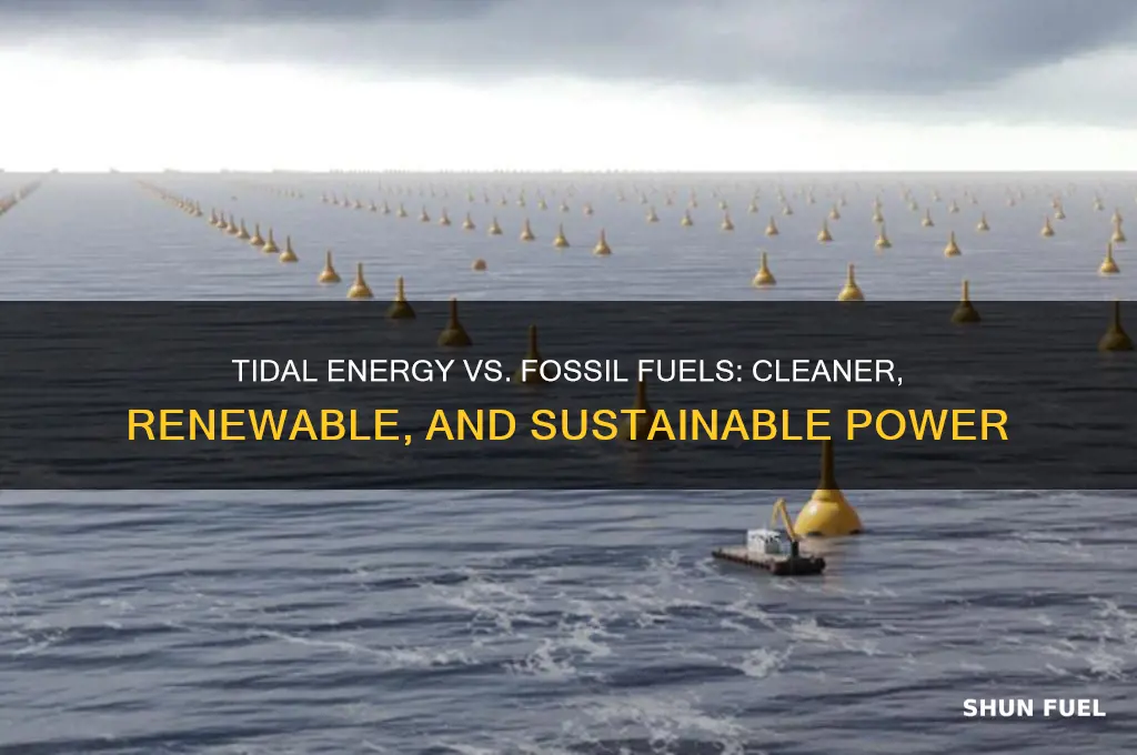 why is tidal energy better than fossil fuels