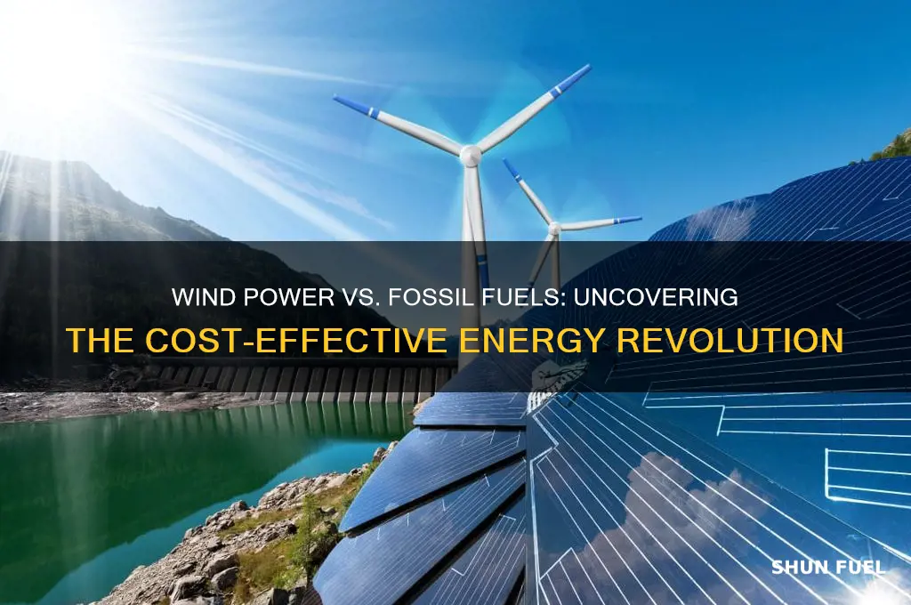 why is wind power cheper than fossil fuels