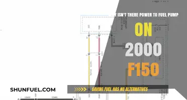 Troubleshooting No Power to Fuel Pump on 2000 Ford F150