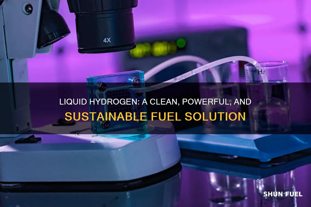 why liquid hydrogen can be used as a fuel