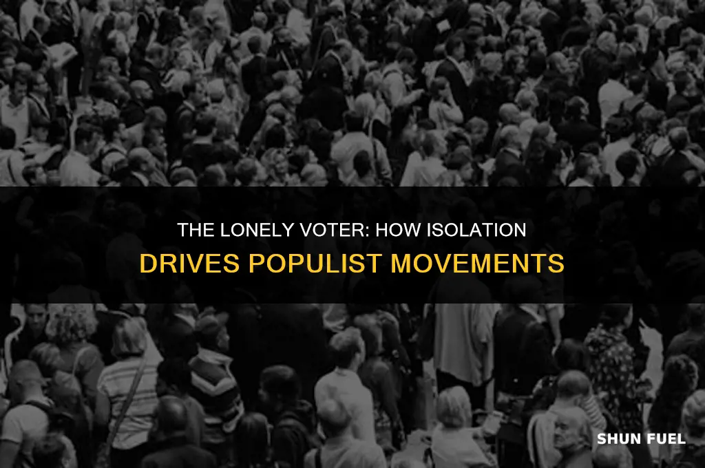 why loneliness fuels populism