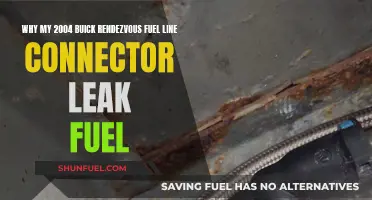 Fuel Line Leak on 2004 Buick Rendezvous: Why and How to Fix