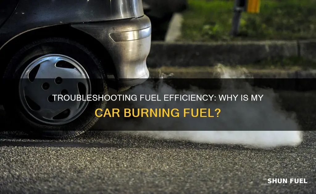 why my car is burning fuel