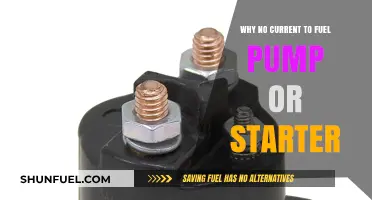 Troubleshooting No Power to Fuel Pump or Starter: Common Causes and Fixes