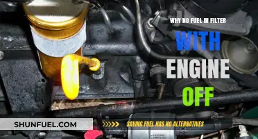 Fuel Filter Mystery: Engine Off, No Fuel?