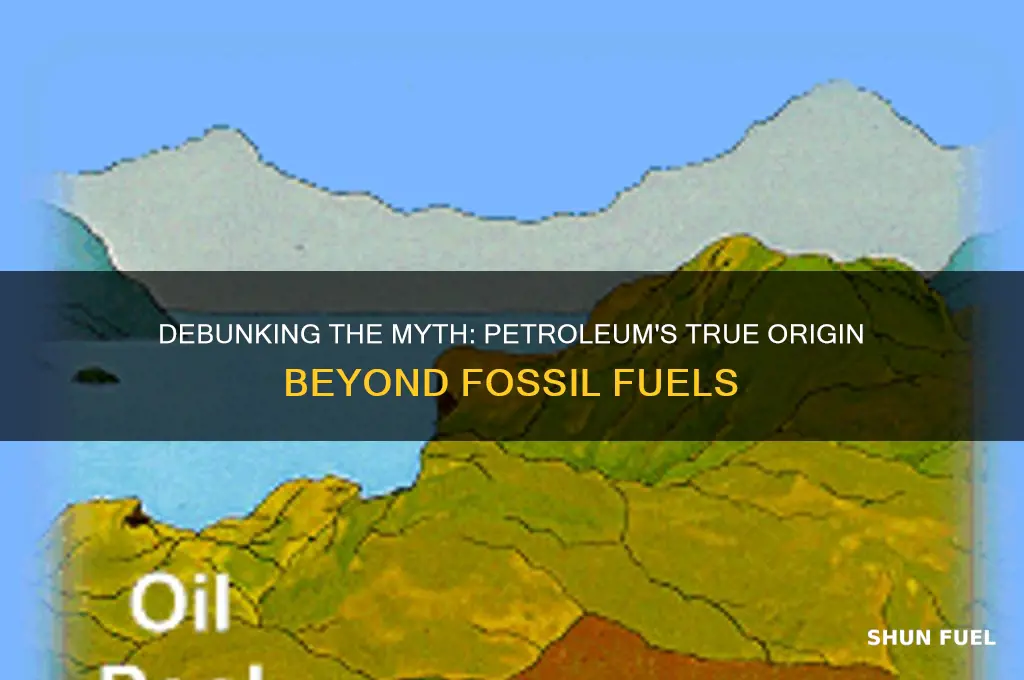 why petroleum is not a fossil fuel