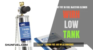 Fuel Injector Cleaner: Why Low Tank Matters