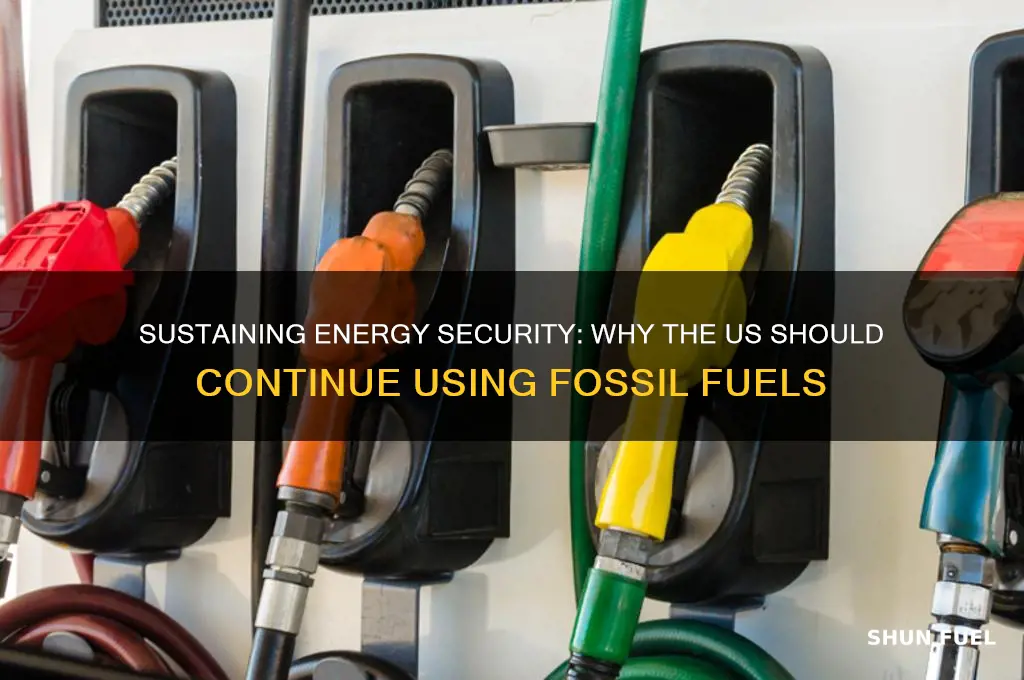 why should the us continue using fossil fuels