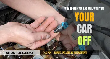 Turn Off Your Engine When Refueling