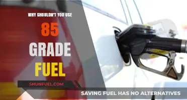 Avoid 85 Grade Fuel: Risks, Performance Loss, and Engine Damage Explained