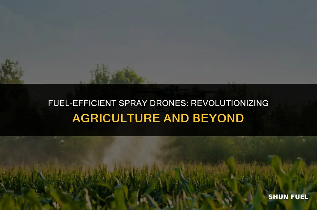 why spray drone with fuel