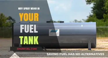 Spraying WD-40 in Your Fuel Tank: Pros and Cons
