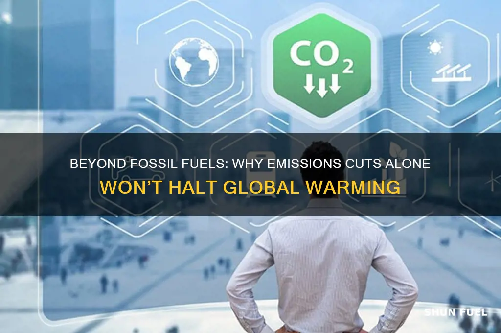 why stopping burning fossil fuels will not stop global warming