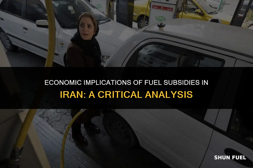 why subsidize fuel in iran